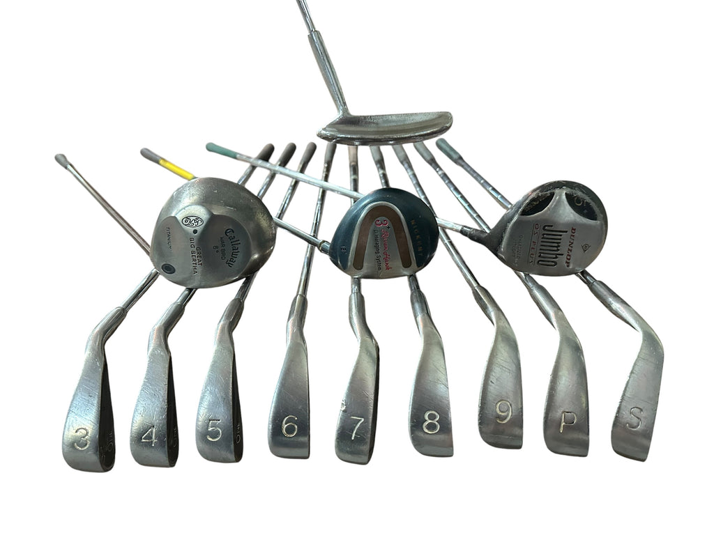 Callaway Nickent Level One MRH Complete Golf Club Set S Flex SET-092826T03