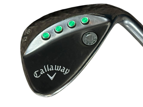 Callaway PM Grind 58•12 LW Recoil ES F3 Regular Flex Shaft Lamkin UTX Grip