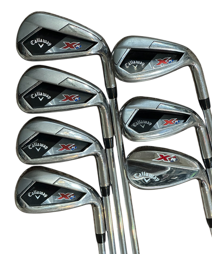 Callaway XR Iron Set 6-SW XR Regular Flex Shafts Callaway Grips