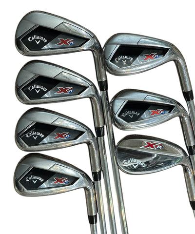 Callaway XR Iron Set 6-SW XR Regular Flex Shafts Callaway Grips