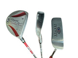 USKG/39 Golf Set 39" Tall Kids Driver/7 Iron/Putter SET-100925T07
