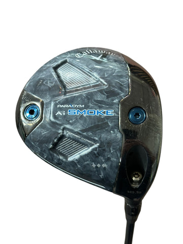 Callaway Paradym Ai Smoke 3♦ 10.5° Driver Denali 70g 6.5 X Flex Shaft