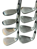 Callaway X Series Irons 3-4H 5-PW +1/2" Callaway Uniflex Shafts Callaway Grips