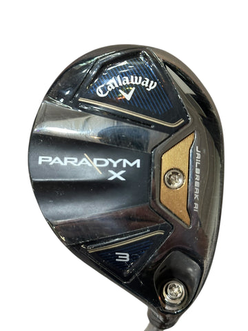 Callaway Paradym X 18° 3 Hybrid w/HC Ascent Women's Flex Shaft Dri•Tac Grip