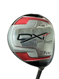 Wilson Staff DXI 15° 3 Wood VooDoo XV58 X Flex Shaft GP Tour Velvet Grip