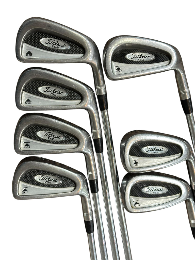 Titleist DCI 762 Iron Set 3-7, 9, PW (NO 8 Iron) DG S300 S Flex Shafts M580 Grips