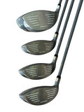 Patriot Golf Wood Set D, 3, 5, 7 Accu Flex Pro LD Sr Flex Shafts Patriot Grips