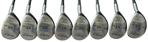 Thomas Golf AT 705 Hybrid Iron Set 3-PW Ultralite R Flex Shafts Thomas Grips