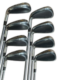 Cleveland LH Hi Bore Hybrid Irons 4-D Hi Bore 78g R Flex Shafts Tour Wrap Grips