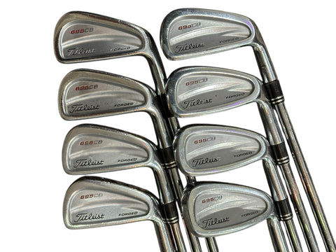 Titleist 695CB Forged Iron Set 3-PW KBS Tour 90 S Flex Shafts Dri•Tac Grips