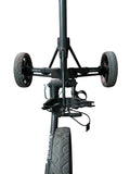 Clic Gear 3 Wheel Golf Push/Pull Cart Wheel Brake Cup Holders Scorecard Compartment