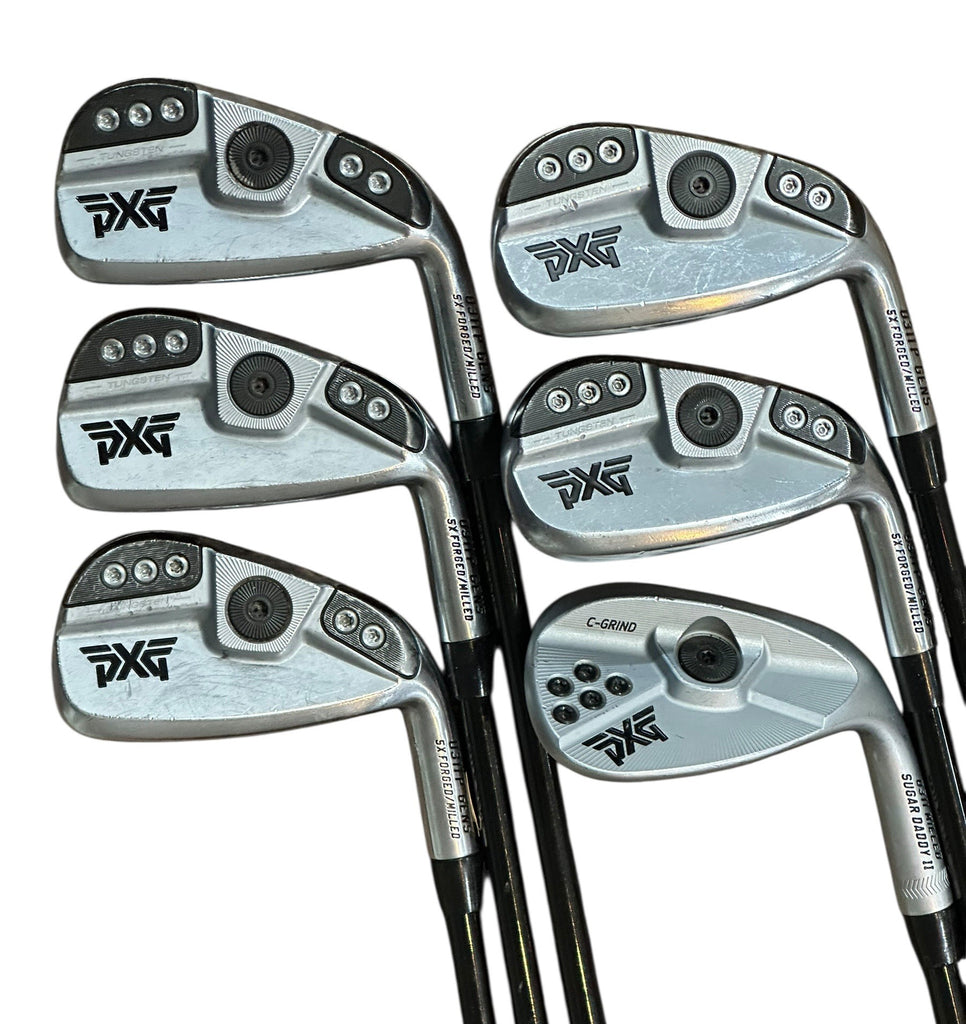 PXG 0311P Gen 5 Iron Set 6-PW, SW Cypher 50g 5.0 R Flex Shafts Lamkin Z5 Grips