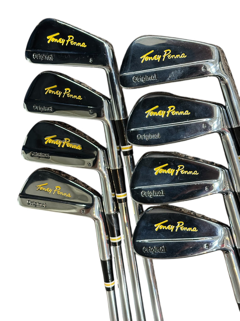 Toney Penna Original Iron Set 3-PW -1/2" Dynamic Stiff Flex Shafts Victory Grips