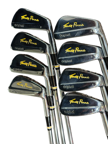 Toney Penna Original Iron Set 3-PW -1/2" Dynamic Stiff Flex Shafts Victory Grips