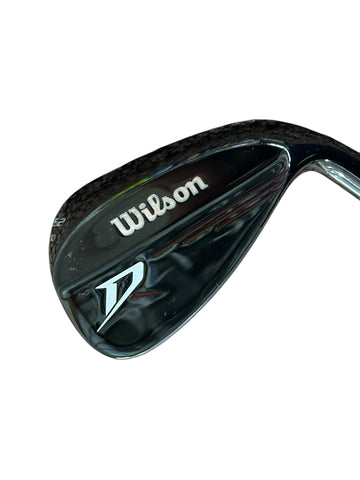 Wilson Deep Red 52•10 Gap Wedge Deep Red Steel Shaft Wilson Grip