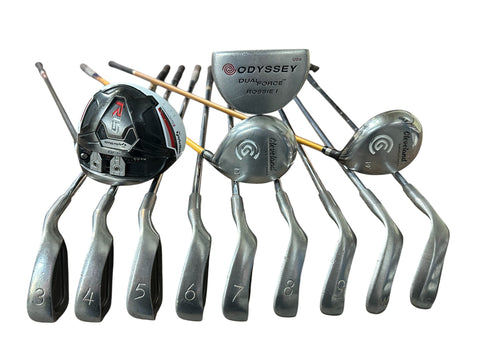 TaylorMade, Cleveland & Ping MRH Golf Club Set Stiff Flex +1/2" SET-031126T05