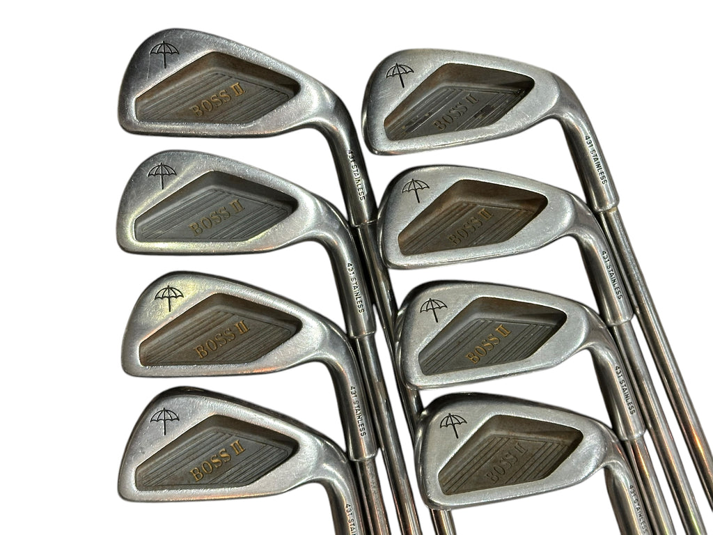 Arnold Palmer Boss II Iron Set 3-PW -1/2" AP S Flex Shafts GP Original Grips