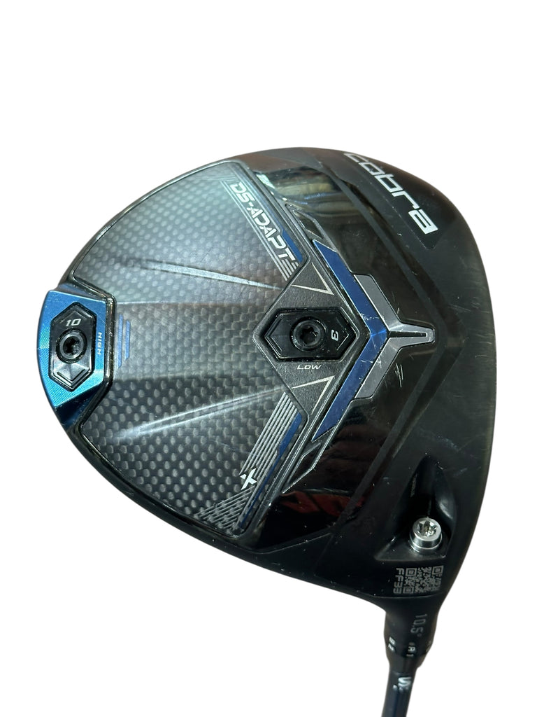 Cobra DS Adapt 10.5° Driver Denali 60g 6.0 Stiff Flex Shaft Crossline Grip