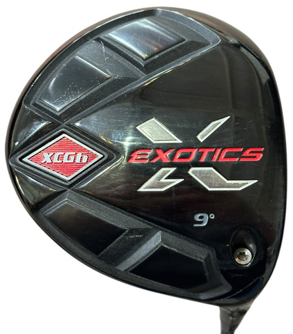 Tour Edge Exotics XCG6 9° Driver Matrix Ozik HD6.1 S Flex Shaft Lamkin Exotics Grip
