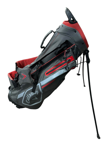 Callaway Chev Stand Bag 4-Way Divider 5 Pockets Harness Handle Rain Hood