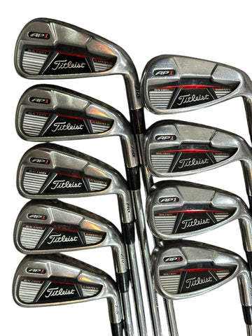 Titleist 710 AP1 Irons 3-AW +1/2" NS Pro 105T S Flex Shafts Tour Wrap Grips