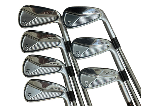 TaylorMade P•7MC Forged Iron Set 4-PW DG X Flex Shafts MCC +4 Grips