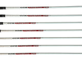 Adams XTD Iron Set 4-PW Ozik Program Q85 Stiff Flex Shafts Adams Grips