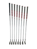 TaylorMade R7 Draw Irons 3-PW TM T-Step 90g R Flex Shafts Kingrasp Grips