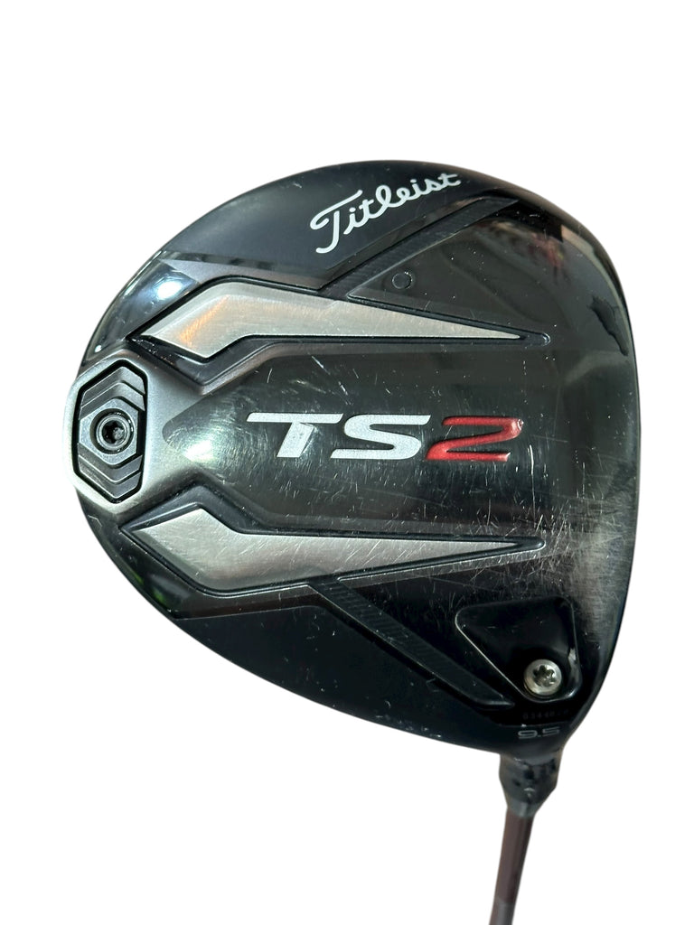 Titleist TS2 9.5° Driver Denali 50g 5.5 Regular Flex Shaft GP Tour Velvet Grip