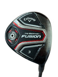 Callaway Big Bertha Fusion 15° 3 Wood Fly-Z XL 65g R Flex Shaft Tour Wrap Grip