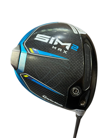 TaylorMade Sim2 Max 10.5° Driver Ventus 5 R Flex Shaft Golf Pride Tour Wrap Grip