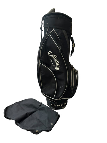 Callaway Big Bertha Cart Bag 5-Way Divider 6 Pockets Shoulder Strap Carry Handle Rain Hood