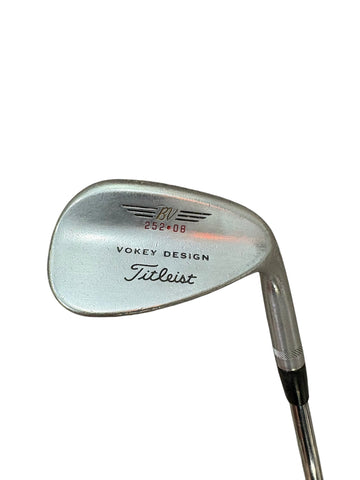 Titleist Vokey 252•08 52° Gap Wedge S Flex Shaft Golf Pride MCC +4 Standard Grip