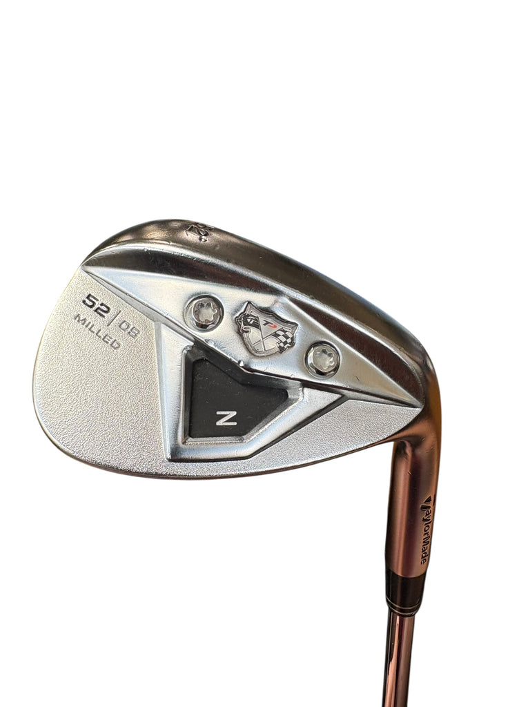 TaylorMade Tp xFT Z 52•09 Gap Wedge KBS Hi-Rev Wedge Flex Shaft Golf Pride Grip