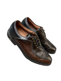 Mens Foot Joy Icon Leather Golf Shoe Size 10 Medium Width (Original Insole) (Pre-Owned)