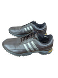 Adidas Gio-Fit Fit Foam Golf Shoes Size 10 Pre-Owned Brown Standard Width