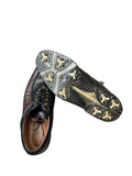 Mens Foot Joy Icon Leather Golf Shoe Size 10 Medium Width (Original Insole) (Pre-Owned)