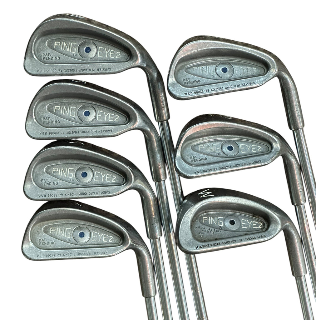 Ping Eye 2 Blue Dot Iron Set 4-PW Ping S Flex Shafts Whatnot