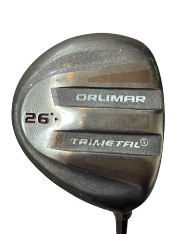Orlimar Tri Metal 26° 9 Wood EI-70 Senior Flex Shaft Golf Pride Tour Velvet Grip
