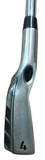 Callaway LH RAZR 4 Iron RAZR Regular Flex Shaft Callaway Grip