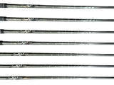 TaylorMade M5 Irons 5-AW +1/2" XP100 R300 R Flex Shafts Tour Velvet Grips
