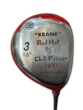 Krank Red Hot Chili Pepper 16° 3 Wood Horizon 68g Sr Flex Shaft Tour Wrap Grip