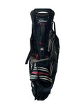 Titleist Stadry Stand Bag 4-Way Divider 5 Pockets Harness Handle Rain Hood