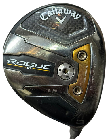 Callaway Rogue ST LS 15° 3 Wood Tensei AV 75g S Flex Shaft Golf Pride CPX Grip