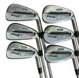 Ping S•58 Iron Set 5-PW -1/2" Cushion Stiff Flex Shafts Ping Grips