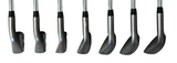 Cobra Dark Speed Iron Set 5-GW KBS Tour Lite R Flex Shafts Crossline Grips