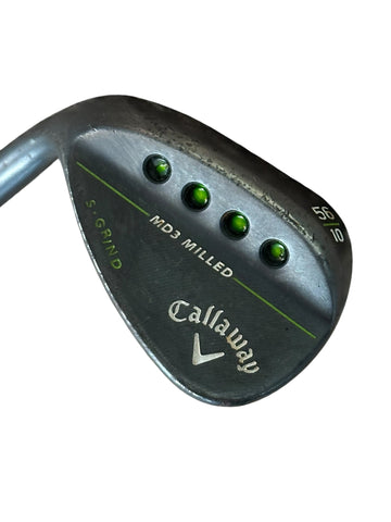 Callaway LH MD3 Milled S Grind 56•10 SW DG Wedge Flex Shaft GP MCC Grip