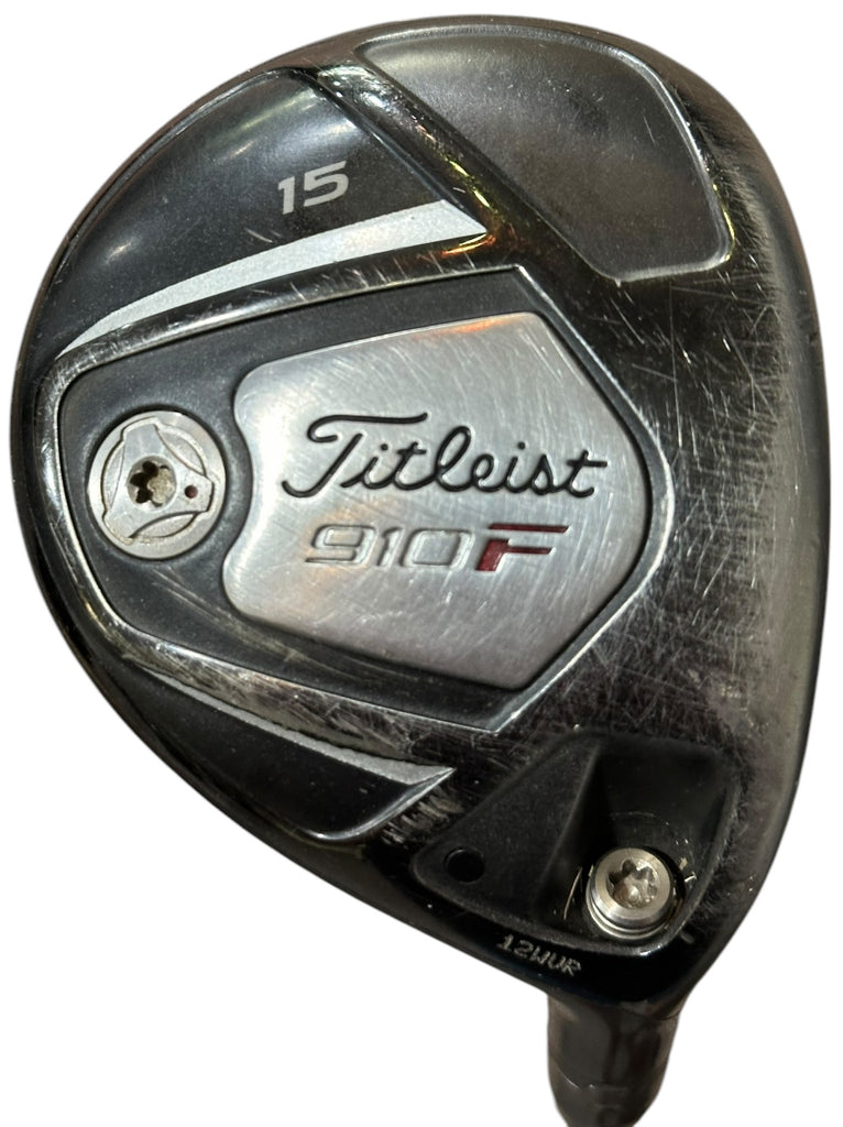 Titleist 910F 15° 3 Wood Diamana 82g Stiff Flex Shaft Golf Pride MCC Grip