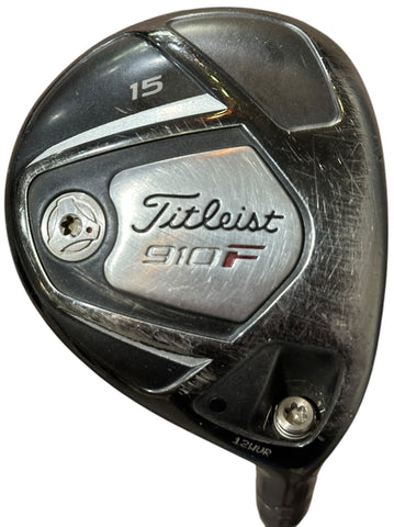 Titleist 910F 15° 3 Wood Diamana 82g Stiff Flex Shaft Golf Pride MCC Grip