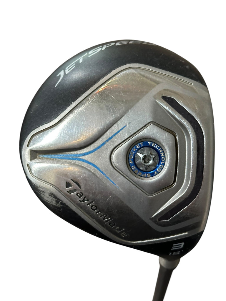 TaylorMade Jet Speed 15° 3 Wood Matrix Velox T 69g S Flex Shaft Crossline Grip